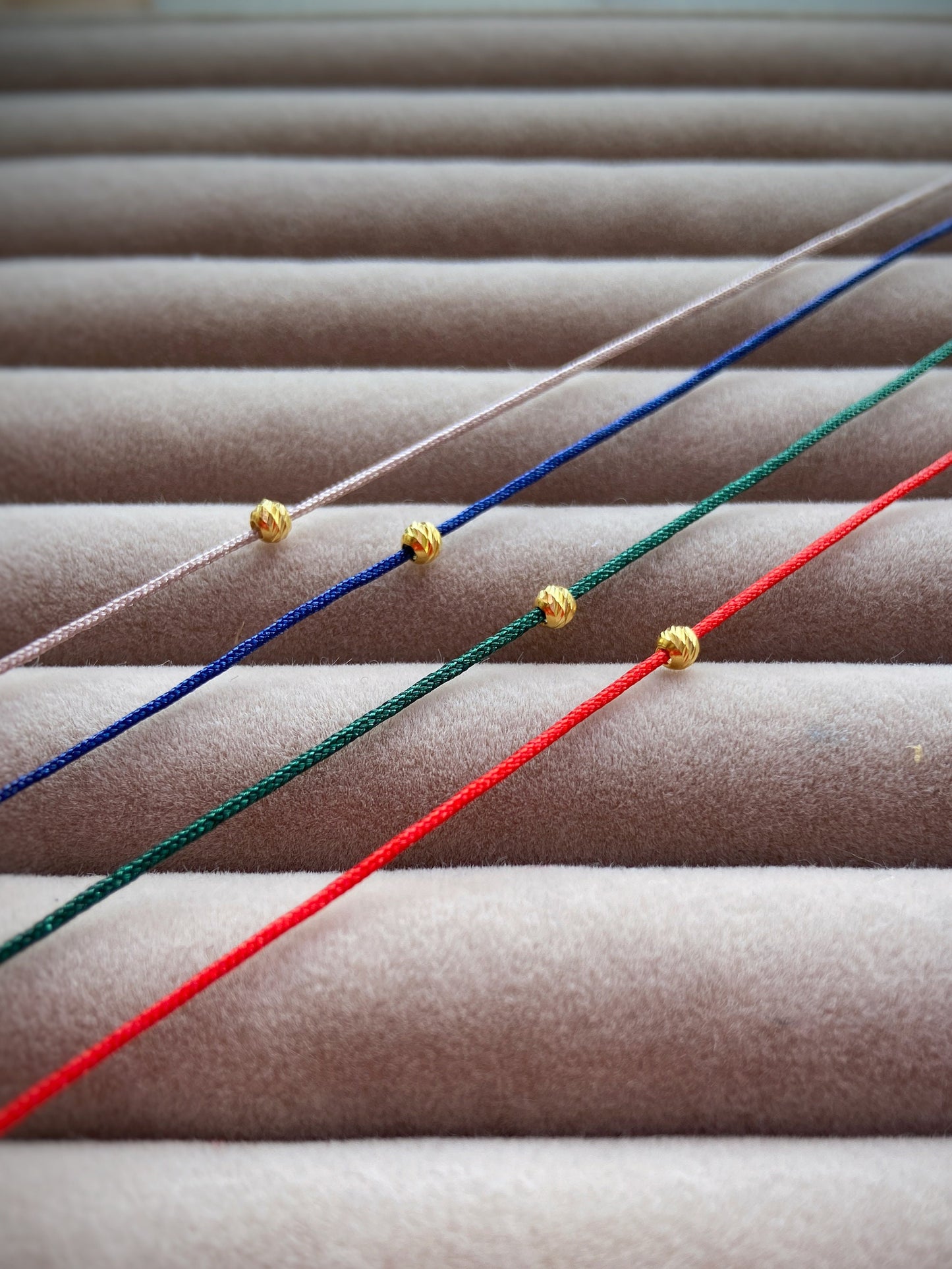 Dorica Minimal Red String Bracelet
