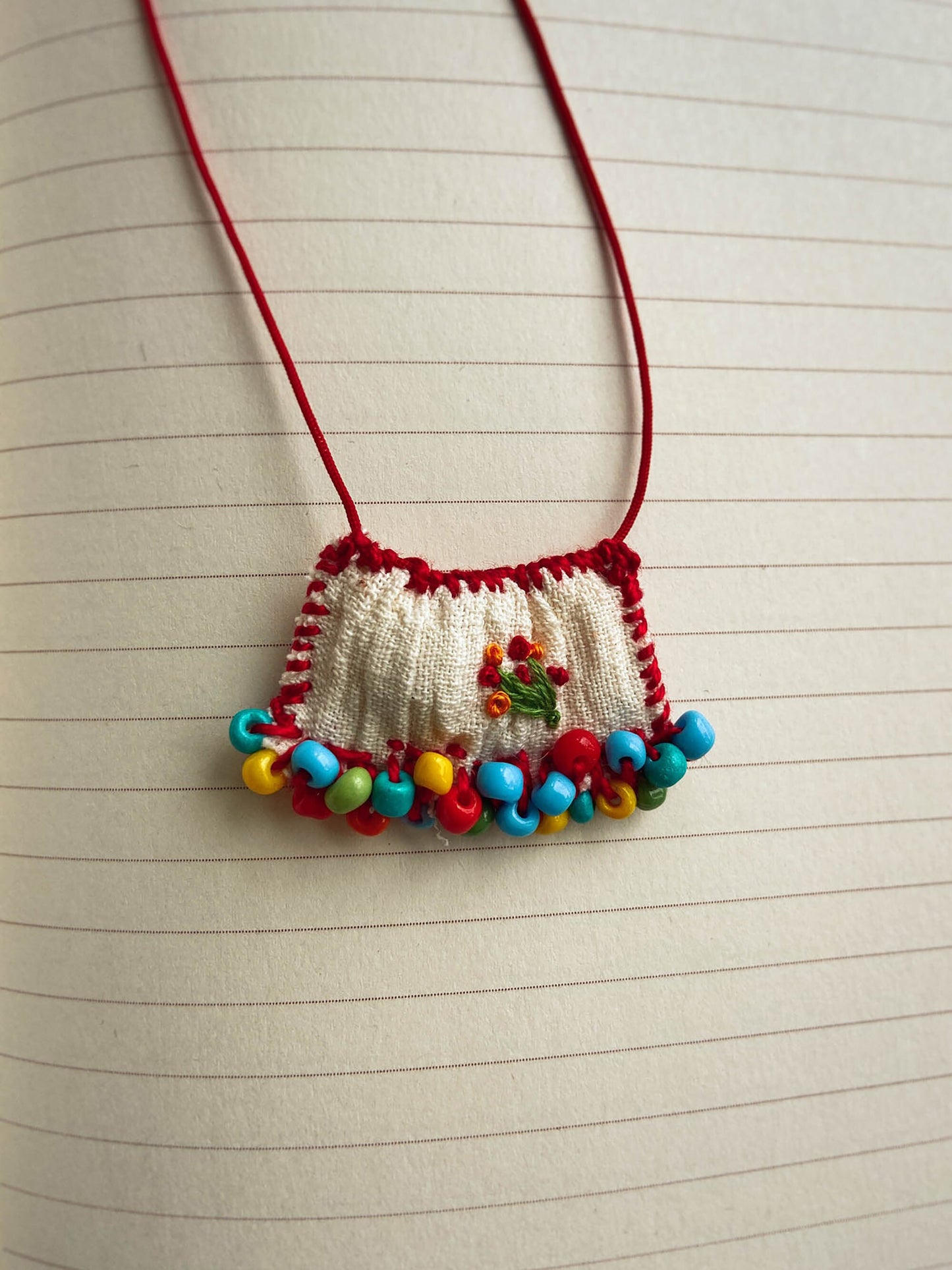 Beaded Amulet Necklace