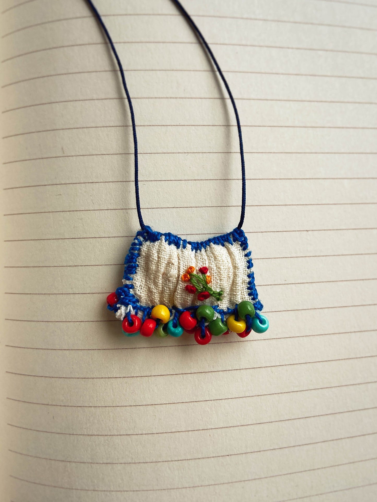 Beaded Amulet Necklace