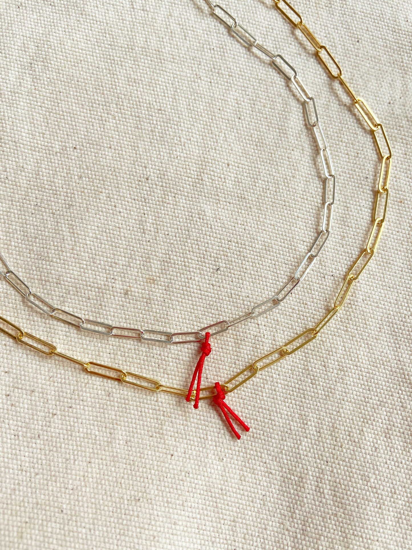 Luck String Link Necklace