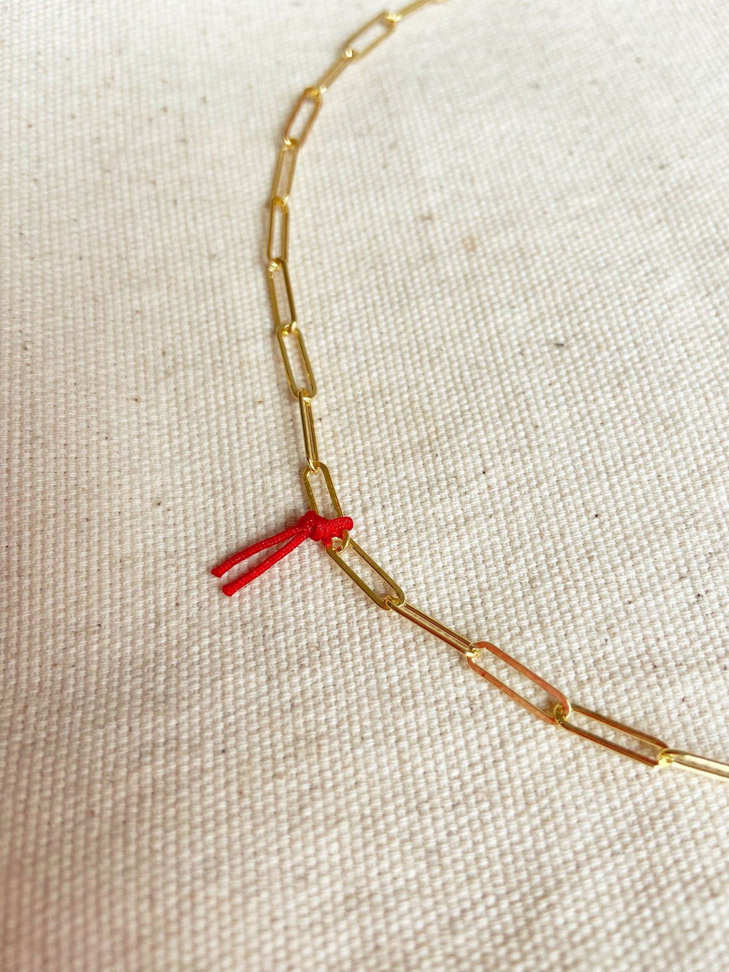 Luck String Link Necklace